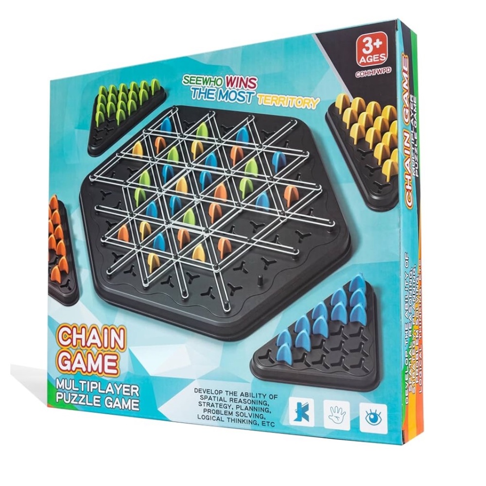 Chain Game Multiplayer Puzzle Game - Black